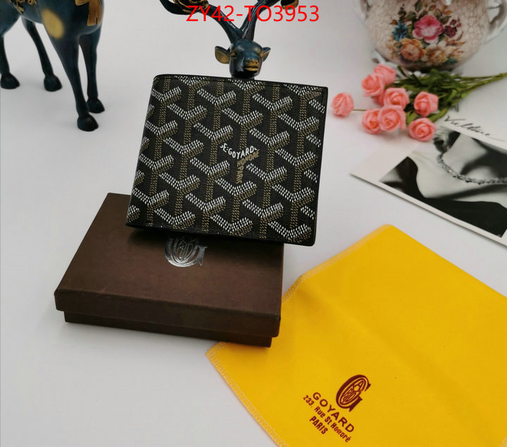 Goyard Bags(4A)-Wallet,counter quality ,ID: TO3953,$: 42USD