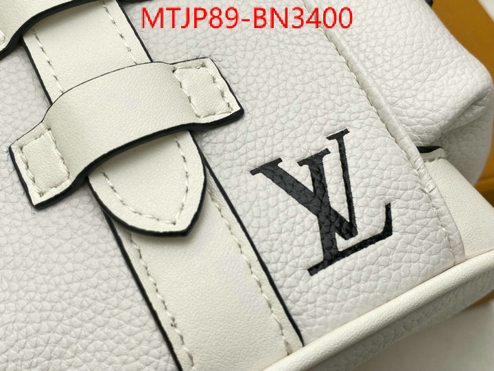 LV Bags(4A)-Backpack-,online store ,ID: BN3400,$: 89USD