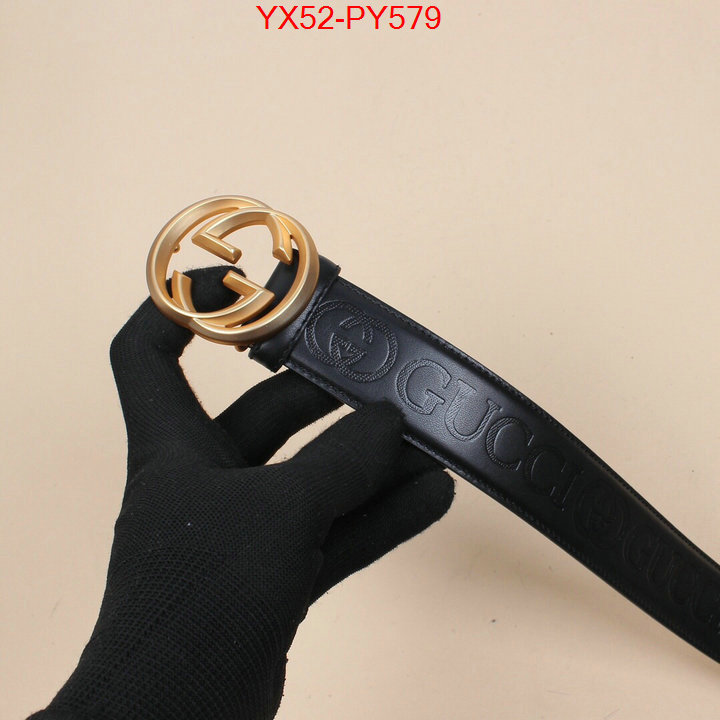 Belts-Gucci,what's the best to buy replica , ID: PY579,$:52USD