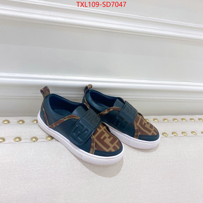 Kids shoes-Fendi,1:1 replica wholesale , ID: SD7047,$: 109USD