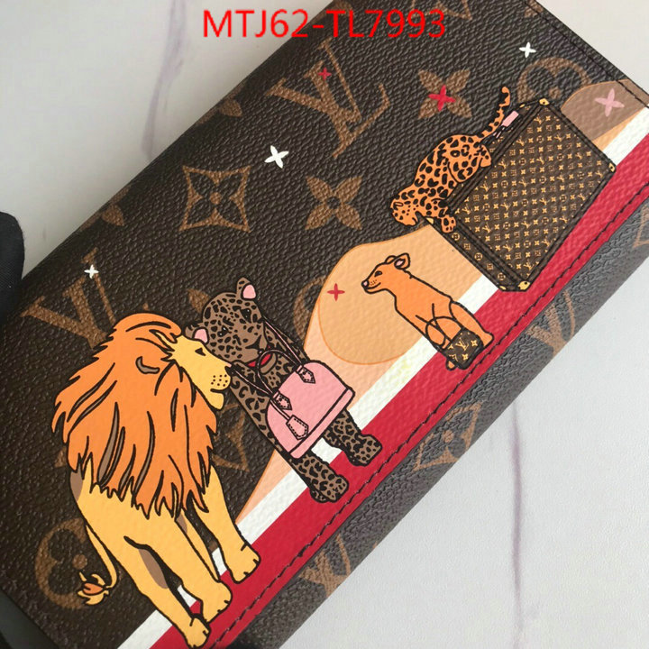 LV Bags(4A)-Wallet,ID: TL7993,$: 62USD