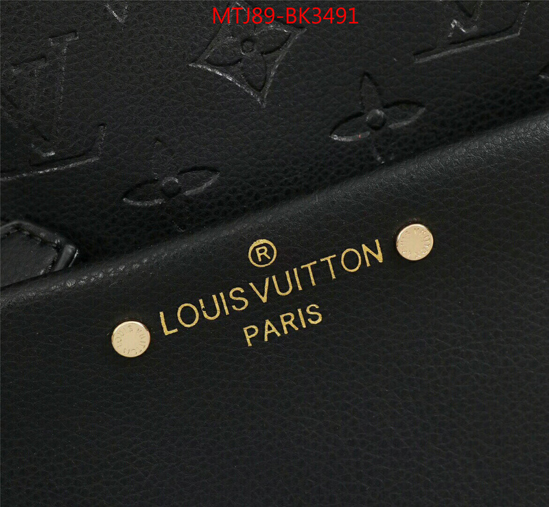 LV Bags(4A)-Backpack-,ID: BK3491,$:89USD