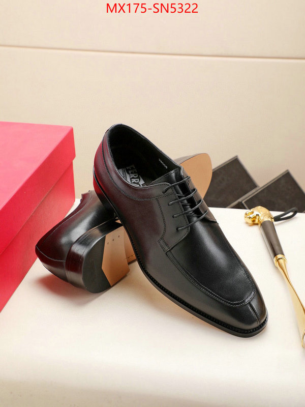 Men shoes-Ferragamo,1:1 replica wholesale , ID: SN5322,$: 175USD