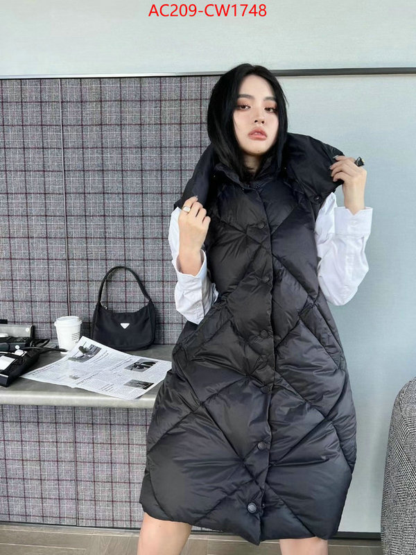 Down jacket Women-Burberry,where to buy fakes , ID: CW1748,$: 209USD