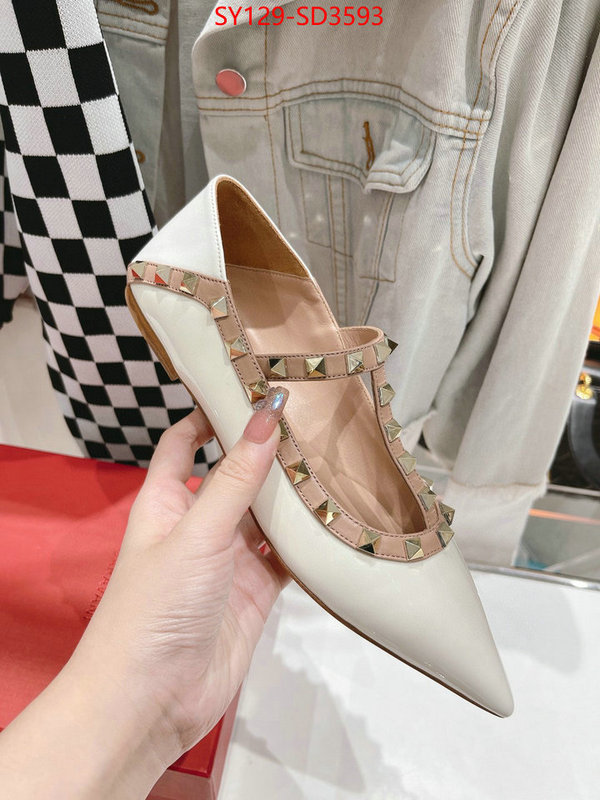 Women Shoes-Valentino,wholesale 2023 replica , ID: SD3593,$: 129USD