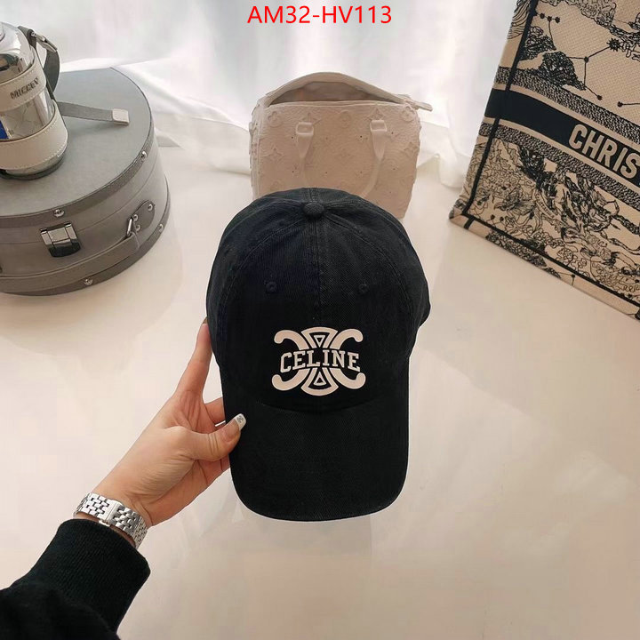 Cap (Hat)-Celine,shop the best high quality , ID: HV113,$: 32USD