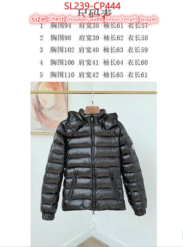 Down jacket Women-Moncler,unsurpassed quality , ID: CP444,$: 239USD