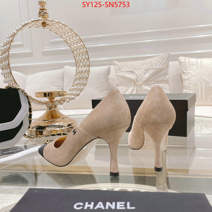 Women Shoes-Chanel,knockoff highest quality , ID: SN5753,$: 125USD