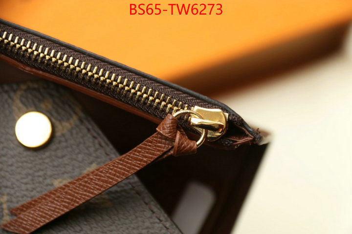 LV Bags(TOP)-Wallet,ID: TW6273,$: 65USD