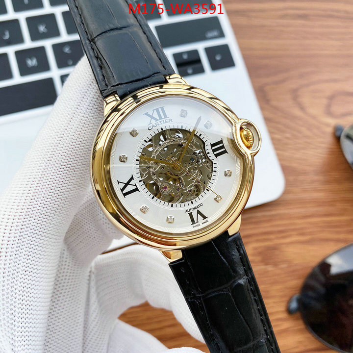 Watch(4A)-Cartier,fake high quality , ID: WA3591,$: 175USD