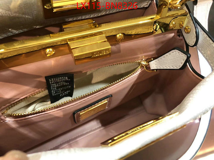 Fendi Bags(4A)-Peekaboo,designer fake ,ID: BN8326,$: 115USD