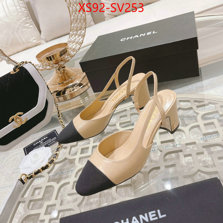 Women Shoes-Chanel,the quality replica , ID: SV253,$: 92USD