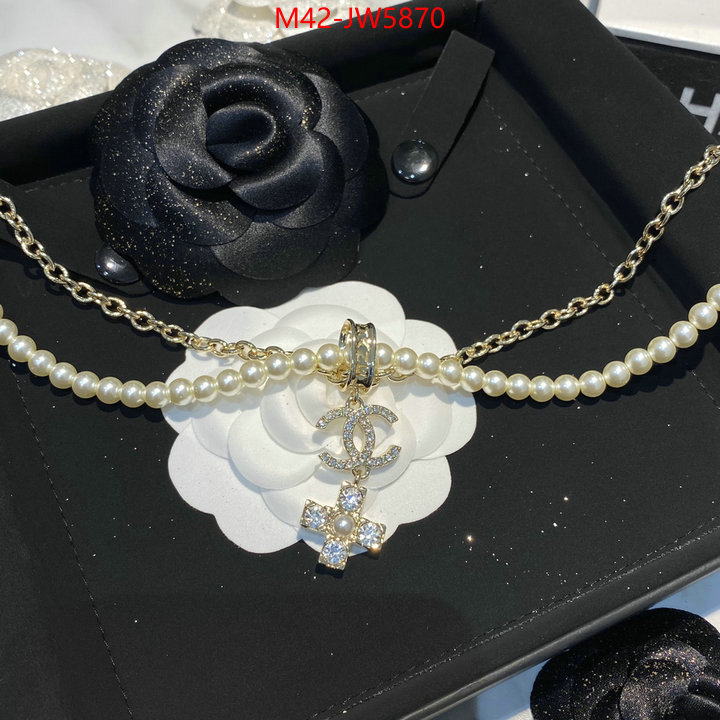 Jewelry-Chanel,mirror quality , ID: JW5870,$: 42USD