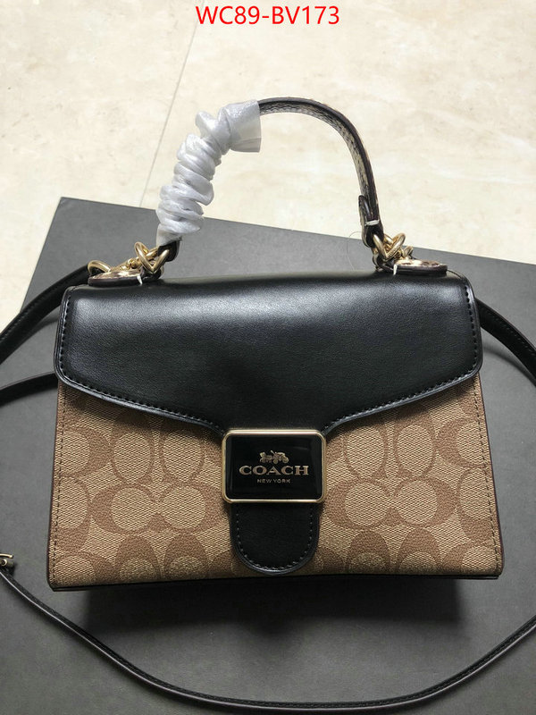 Coach Bags(4A)-Handbag-,1:1 replica wholesale ,ID: BV173,$: 89USD