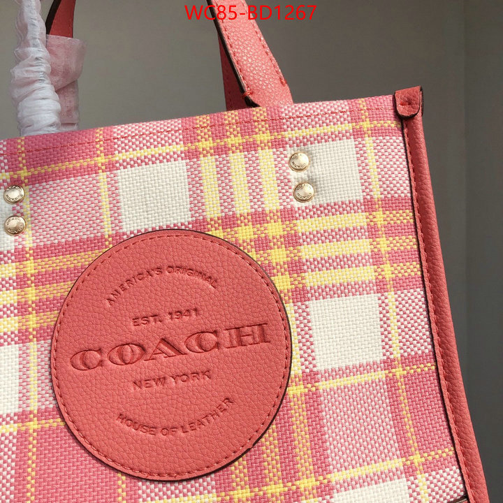 Coach Bags(4A)-Tote-,good ,ID: BD1267,$: 85USD