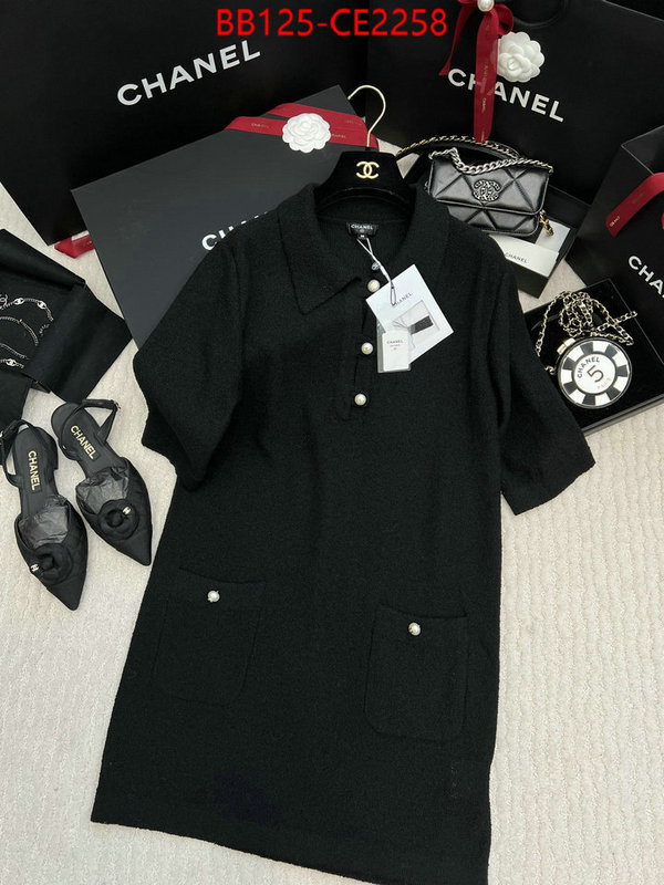 Clothing-Chanel,what's the best place to buy replica , ID: CE2258,$: 125USD