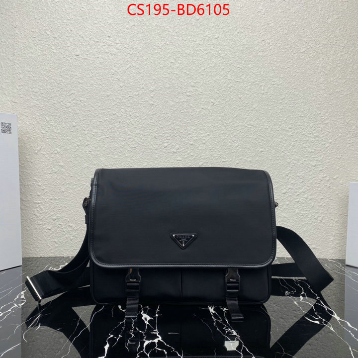 Prada Bags(TOP)-Diagonal-,ID: BD6105,$: 195USD