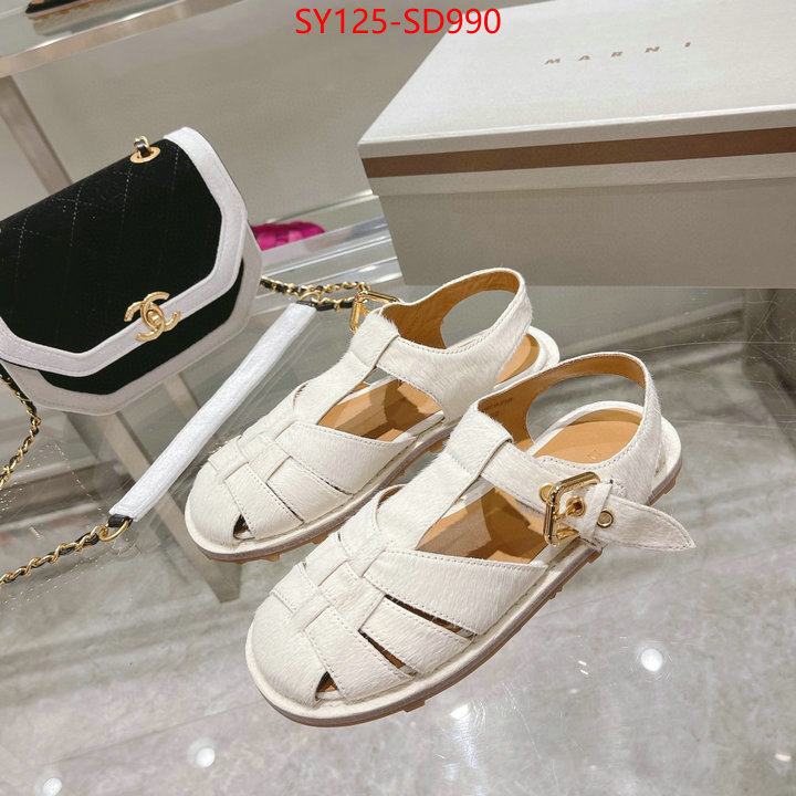 Women Shoes-Marni,replcia cheap , ID: SD990,$: 125USD