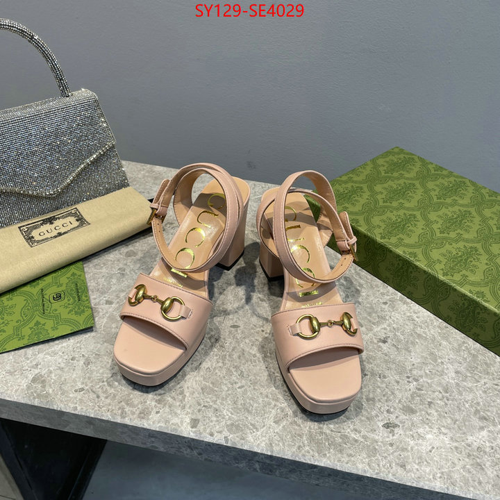 Women Shoes-Gucci,luxury fashion replica designers , ID: SE4029,$: 129USD