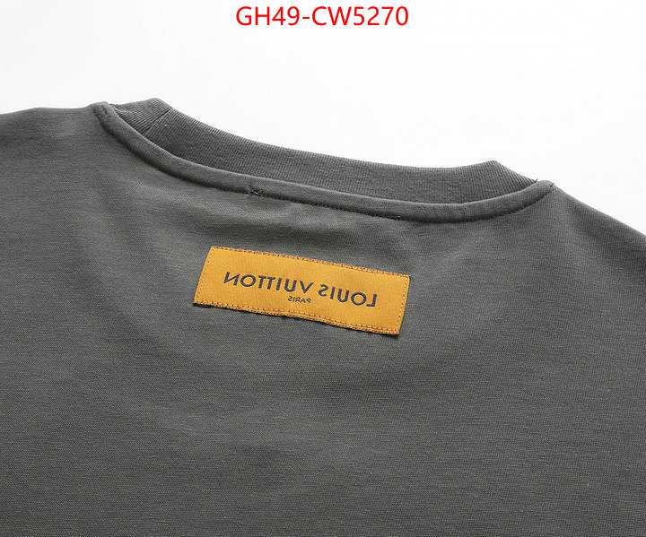 Clothing-LV,perfect , ID: CW5270,$: 49USD