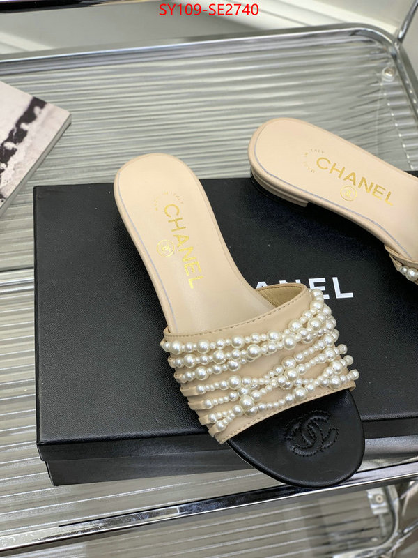 Women Shoes-Chanel,fake designer , ID: SE2740,$: 109USD