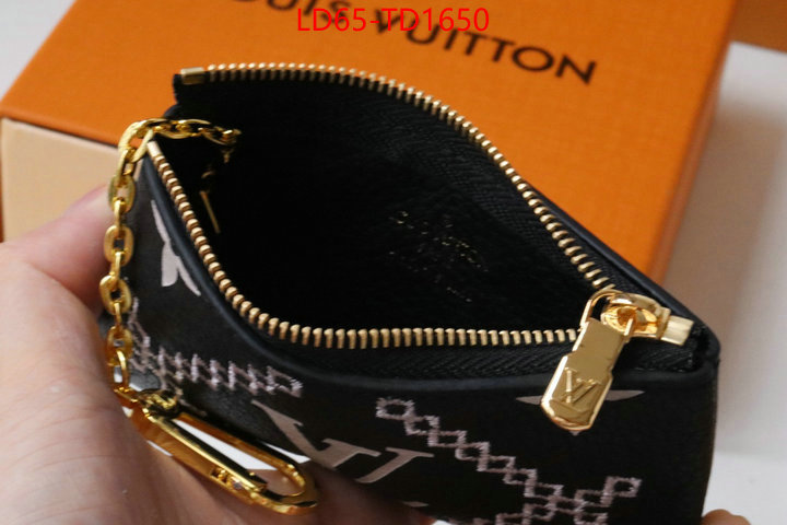 LV Bags(TOP)-Wallet,ID: TD1650,$: 65USD