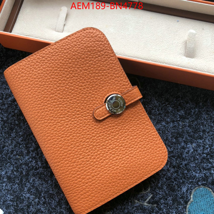 Hermes Bags(TOP)-Wallet-,aaaaa+ replica designer ,ID: BN4778,$: 189USD