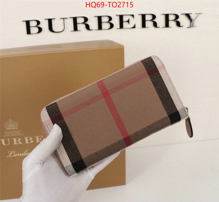 Burberry Bags(4A)-Wallet,best quality replica ,ID: TO2715,$: 69USD