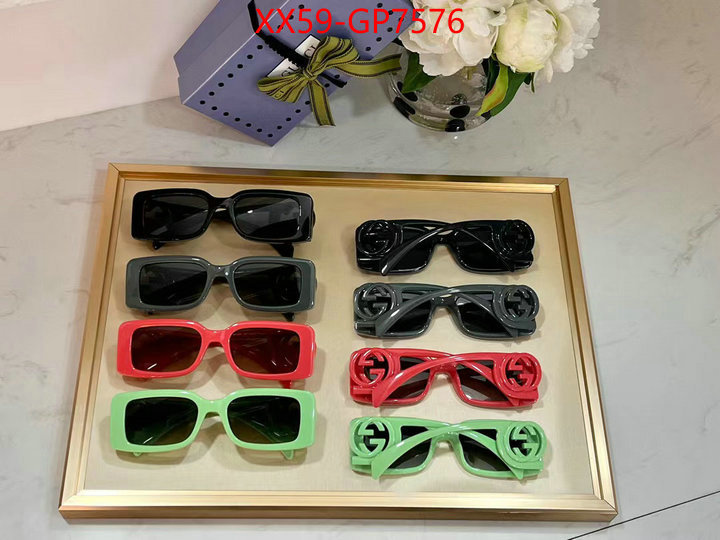 Glasses-Gucci,luxury fake , ID: GP7576,$: 59USD