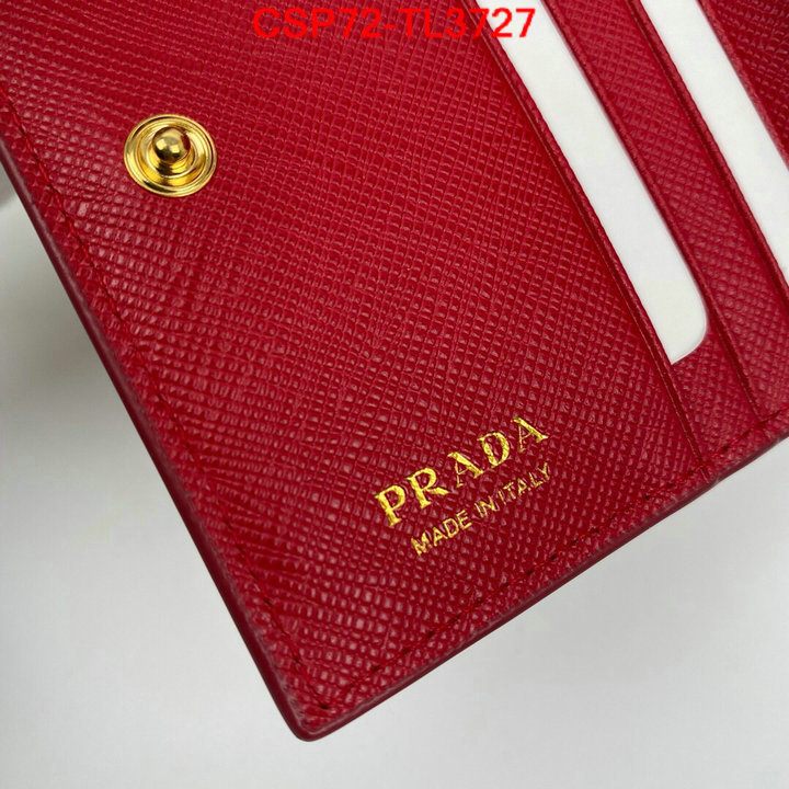 Prada Bags(TOP)-Wallet,ID: TL3727,$: 72USD