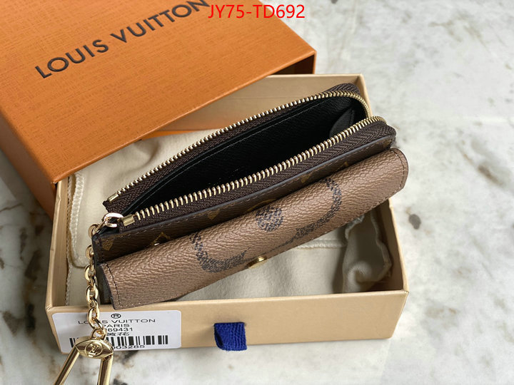 LV Bags(TOP)-Wallet,ID: TD692,$: 75USD