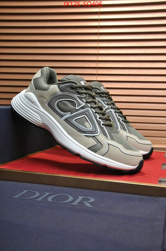 Men shoes-Dior,only sell high quality , ID: SO406,$: 125USD