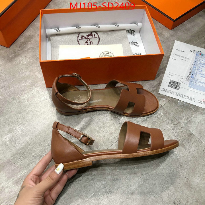 Women Shoes-Hermes,replica 1:1 high quality , ID: SD2409,$: 105USD