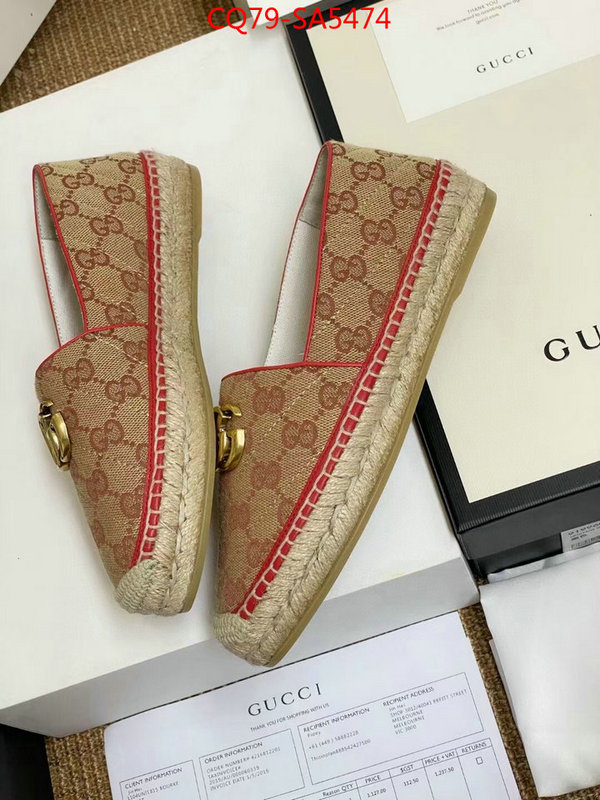 Women Shoes-Gucci,high quality designer replica , ID: SA5474,$: 79USD