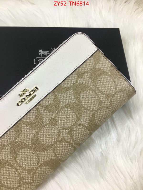 Coach Bags(4A)-Wallet,new 2023 ,ID: TN6814,$: 52USD