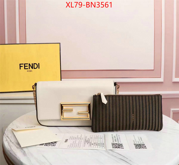 Fendi Bags(4A)-Baguette-,1:1 replica ,ID: BN3561,$: 79USD