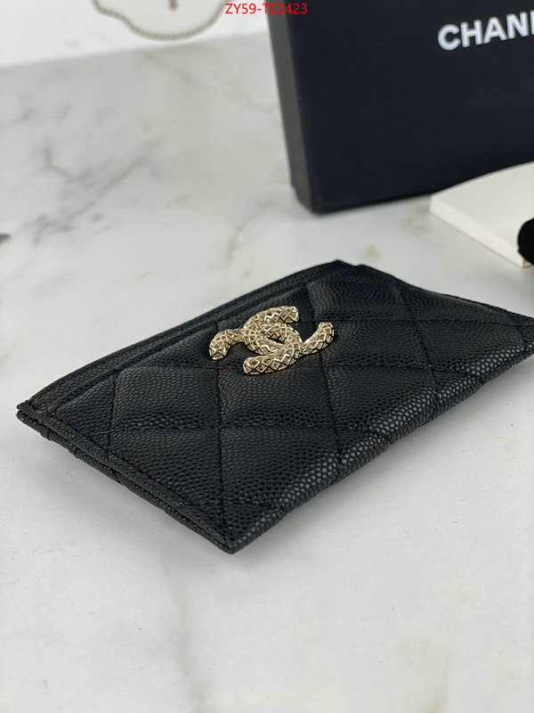 Chanel Bags(4A)-Wallet-,ID: TE3423,$: 59USD