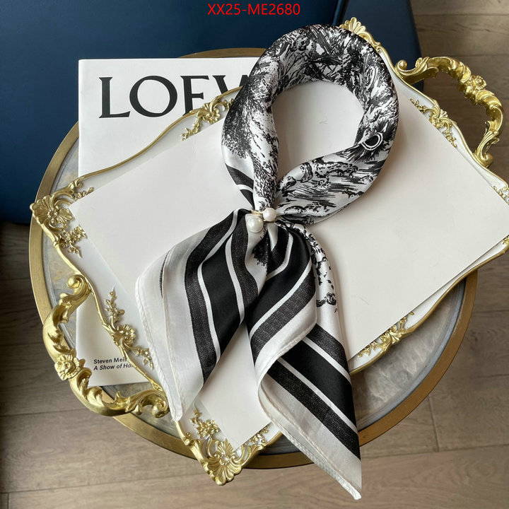 Scarf-Dior,fake designer , ID: ME2680,$: 25USD