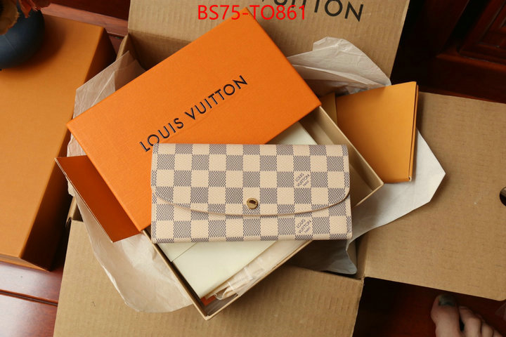 LV Bags(TOP)-Wallet,ID: TO861,$: 75USD