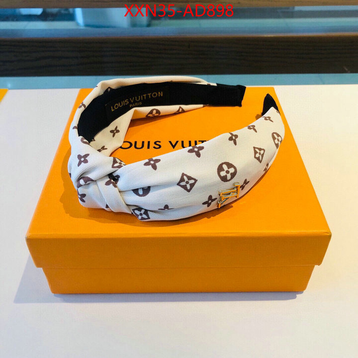 Hair band-LV,replica 2023 perfect luxury , ID: AD898,$: 35USD