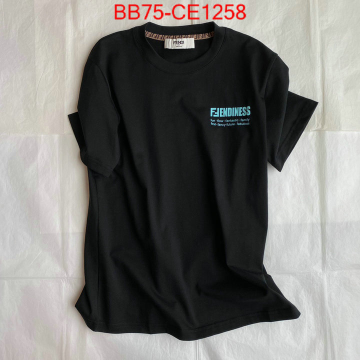 Clothing-Fendi,first copy , ID: CE1258,$: 75USD