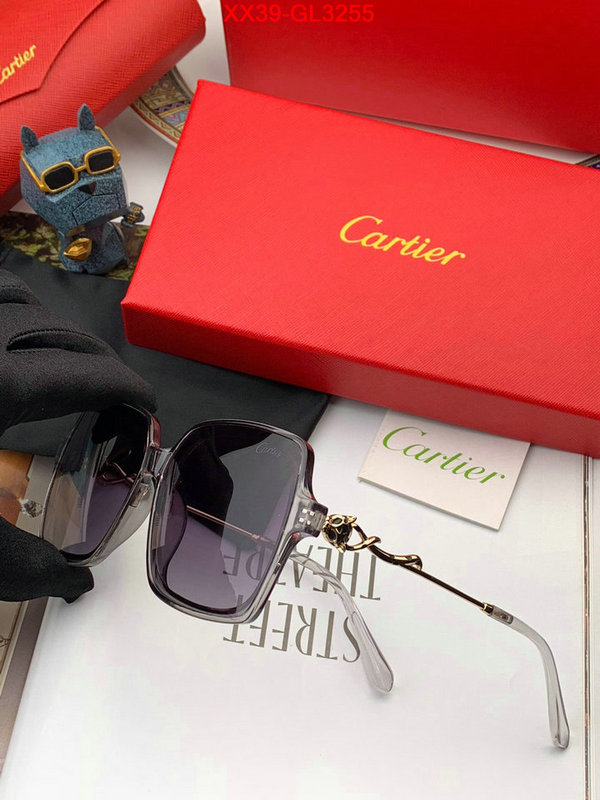 Glasses-Cartier,designer 1:1 replica , ID: GL3255,$: 39USD