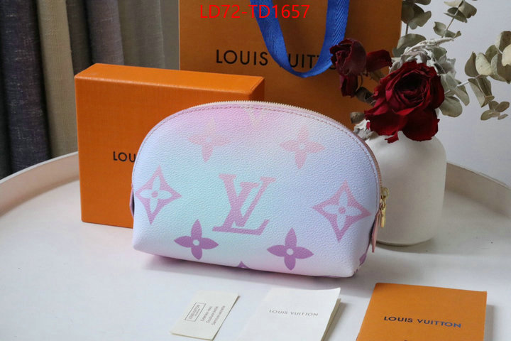 LV Bags(TOP)-Wallet,ID: TD1657,$: 72USD