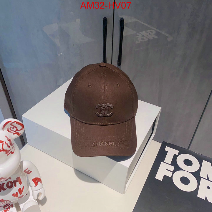 Cap (Hat)-Chanel,replica every designer , ID: HV07,$: 32USD