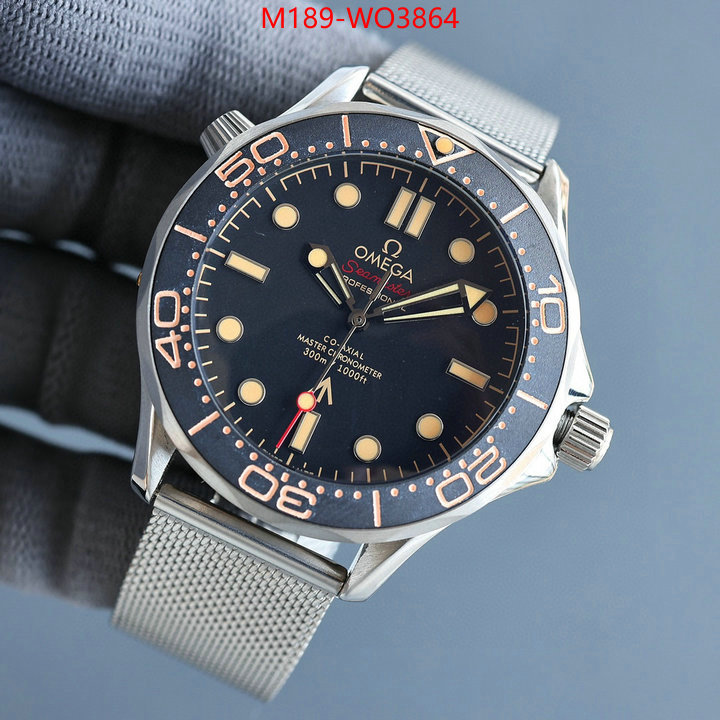 Watch(4A)-Omega,replica 1:1 high quality ,ID: WO3864,$: 189USD