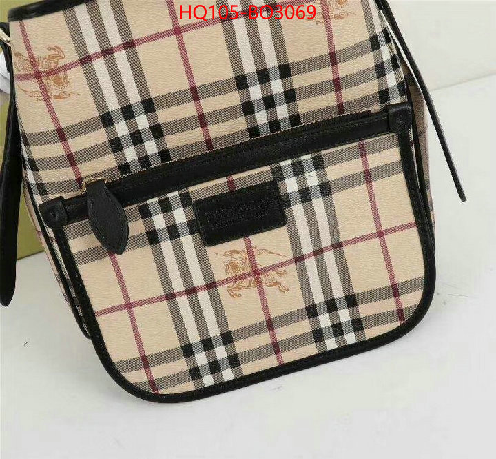 Burberry Bags(4A)-Handbag,designer high replica ,ID: BO3069,$: 105USD