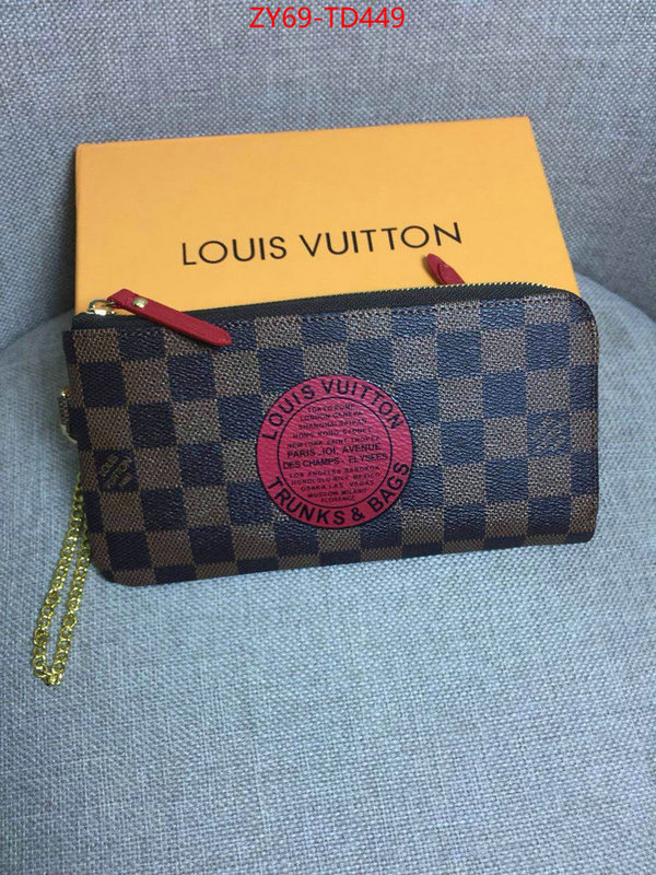 LV Bags(4A)-Wallet,ID: TD449,$: 69USD