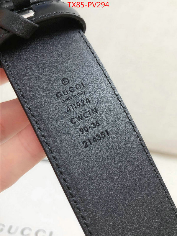 Belts-Gucci,designer 1:1 replica , ID: PV294,$:85USD