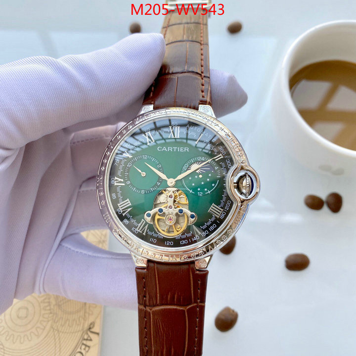Watch(TOP)-Cartier,the best quality replica , ID: WV543,$:205USD