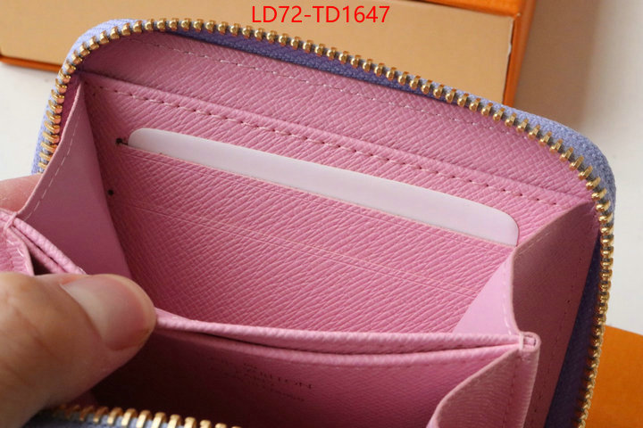 LV Bags(TOP)-Wallet,ID: TD1647,$: 72USD